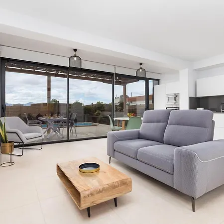 Soco, Heated Pool Villa Lajares